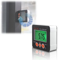 경사측정기 디지털 전자 기울기 수평 자석식 각도기
