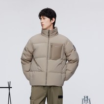 남자 패딩 Bosideng 겨울 신작 짧은 스탠드 칼라 다운 재킷 가을 코트 빵 정전기 방지