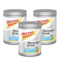 Dextro Energy RECOVERY DRINK 덱스트로 에너지 리커버리 드링크 트로피칼 356g 3팩