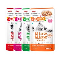 먀우먀우 쥬시 70g 주식파우치 고양이간식, 1개, 고기플러스
