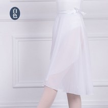 샤스커트 발레리나 연공복 댄스 짧은 쉬폰 스트랩 하프기장 랩스커트 여성 작은 앞치마 4745383617