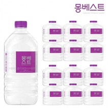 몽베스트 생수 1L x 12개, 상세페이지 참조, 상세페이지 참조