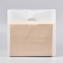 HD 비닐 쇼핑백 40호 100매 반 투명, 1묶음 100매