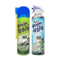 [홍스타]산도깨비 에어컨세정제 + 에어컨탈취제 가정용 차량용, 4세트