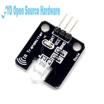 교육용코딩로봇 핑퐁로봇 지능형 자동차 액세서리에 대 한 1pcs 전자 블록 적외선 방출