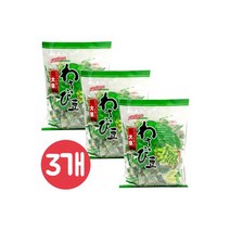 스낵하우스 그린피스 와사비스낵380gx3개/안주/간식, 스낵하우스 그린피스 와사비스낵, 3개, 380g