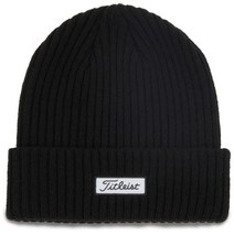타이틀리스트(Titleist) 남성 골프 모자 찰스턴 커프스 비니 TH21WCCKN WT, 블랙