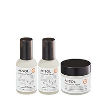 티큐라 아크솔 세럼2 크림 세트(청소년 성인 여드름화장품 좁쌀/화농성/지성피부 적합), 1개