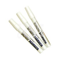 문화 페인트 마카 낱개 유성 디자인 건축 윈도우 페인팅 마킹펜, 빨강