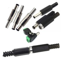 DC 잭 전원 플러그 아답터잭 변환젠더, 5.5x2.1mm(암)