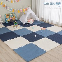 자충매트 차박 에어 캠핑매트 아기 놀이 매트 어린이 퍼즐 바닥 EVA 폼 비비 매트리스 장난감 Playmat 소프트 게임 체육관 카펫 러그 등산 패드, [03] 20pcs, [01] Color 1