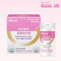 올린아이비 이너뷰티 균질유산균, 1개, 180mg x 30캡슐