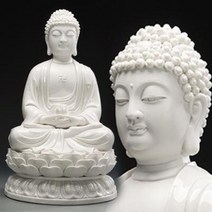 부처님 불상 여래아미타불 약사불석가모니불조도자삼보불상 가정용 거택 봉안 장식품, 01 12인치 아미타불옥홍