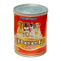 영양간식 강아지 통조림 강아지캔 소 노견간식캔 개캔간식 강아지결석간식 애완견캔, 1개, 1개