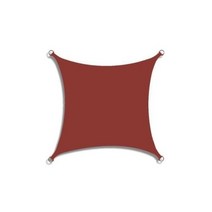SUV차박텐트 420D 방수 천막 차양은 야외 정원 해변 캠핑 마당 수영장 텐트 4x5m 에 적합합니다., 03 Rust red_07 3x5m
