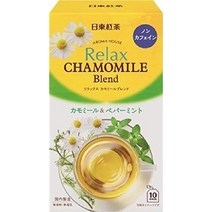 닛토홍차 아로마하우스 캐모마일 로즈힙 페퍼민트 10봉x6개, 카모마일 블렌드