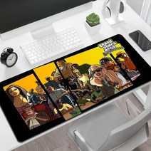 손목보호마우스 무선마우스 GTA 5 마우스 패드 Xl 컴퓨터 및 사무실 확장 Xxl 긴 키보드 게임 Pc 게이머 액세서리 매트 카와이, 없음, 86.FD001716 - 300x800x3mm