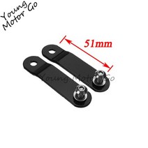 할리데이비슨 바이크 오토바이28-76mm 전면 가스 탱크 리프트 키트 브래킷 Harley Sportster XL 883 1200 48 72 Dyna Raise Superlow, 51mm
