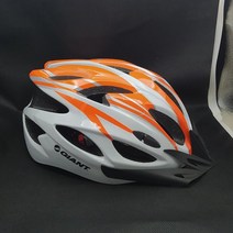 GIANT 자이언트 사이클링 헬멧 GX5 산악 도로 자전거 헬멧 남성 킥보드 전동 전기 스쿠터 장비 초경량 스타일 STYLE, GX5 오렌지 화이트