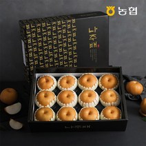 명절 후 배송 농협선별 프리미엄 나주배 선물세트 7.5kg (12과내외) -인증
