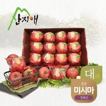 [KT알파쇼핑][2022햇사과] 산지애 씻어나온 꿀사과 3kg 1box (대과) / 미시마 당도선별