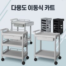 카트-웨건 서빙카 주방 이동식 선반 바스켓카트 대차, 1개, CART-101H