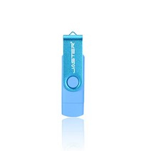 JASTER USB 2.0 OTG 플래시 드라이브 스마트 폰 태블릿 PC 4GB 8GB 16GB 32GB Pendrives 실제 용량 Usb 스, 05 Light blue_02 8GB