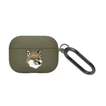 네이티브 유니온 네이티브유니온x메종키츠네 에어팟 프로2 카라비너 케이스 KHAKI APPRO-FX-KHAKI-V2