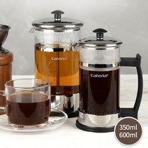 코맥 카페리아 커피앤티메이커 프렌치프레스 350ml CP1 600ml CP2 2종