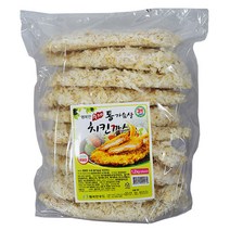 행복한 수제 통가슴살 치킨까스 1.2kg2개, 단품, 2개, 1.2kg