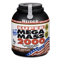 웨이더 메가 매스 2000 프로틴 스무스 초콜렛 Weider Mega Mass Protein Kpf 3000G