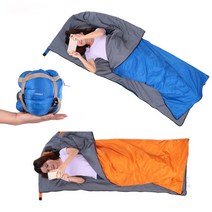 초경량 백팩킹용 미니침낭 여름침낭 해외여행 배낭여행 트래킹 2023, 오렌지