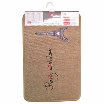 RT 모던 자수 발매트(파리)