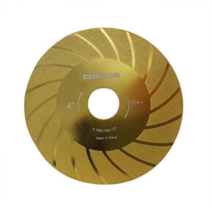 크레토스 텅스텐봉 다이아몬드 휠 다이야몬드 4인치 그라인더 CGW-4 CRETOS, #120