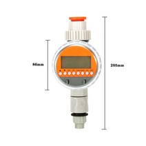 자동 lcd 디스플레이 급수 타이머 전자 홈 정원 볼 밸브 water timer for garden irrigation controller, 나는 플러그