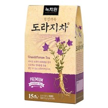 [녹차원] 국내산도라지차 15티백 1BOX(12입)