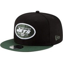 뉴에라 NFL 59FIFTY 투톤 정품 컬렉션 필드 게임 캡 모자 뉴욕 제트 블랙