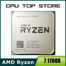 AMD-Ryzen 7 1700X 3.4 GHz 8 코어 CPU 프로세서 소켓 AM4, 한개옵션0