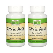 1+1 나우푸드 구연산 가루 분말 시트릭애씨드 citric acid 113g 베지테리언 비건, 1개, 기본