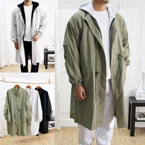 맨즈라이프 남성 오버핏 롱야상 3color