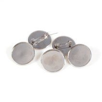 옷핀배지 DIY배지 옷핀형뱃지 레진아트부속품 20mm/25mm 개당판매