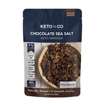 Keto And Co 초콜릿 씨 솔트 그래놀라, 1개, 285g