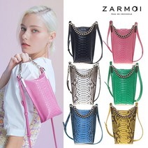 [잘모이] 베카 리얼 파이톤 미니백 CHK-5223