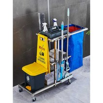 청소도구 카트 청소용품 작업카트 도구 보관 미화원, 상세 페이지 참고, 청소 카트 (3단)