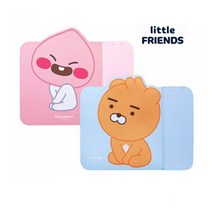 카카오 리틀프렌즈 무선충전 마우스 단패드, 어피치