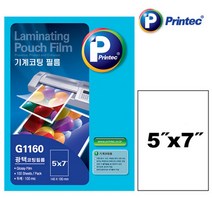 프린텍 문구 오피스디포 140X190 파우치필름(G1160 라미네이팅 100mic), 본상품