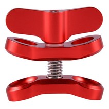 카메라 액세서리 다이빙 조명 볼 나비 클립 아암 클램프 마운트 알루미늄 Gopro 영웅 3 + / 4 / 5 Xiaoyi Gitup SJ6000 카메라, 하나, 빨간