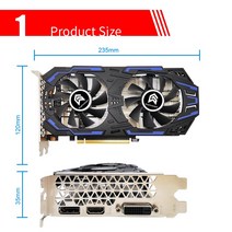 그래픽 카드 GTX 1060 3GB 192BIT GDDR5 비디오 placa de PCI-E16X3.0 VGA For NVIDIA PC 컴퓨터 게임
