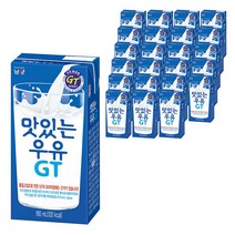 남양유업 맛있는우유GT 멸균우유, 24개입, 180ml