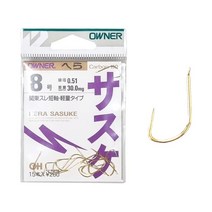 오너 헤라사스케 금침 붕어바늘 붕어낚시바늘 No10833, 5호